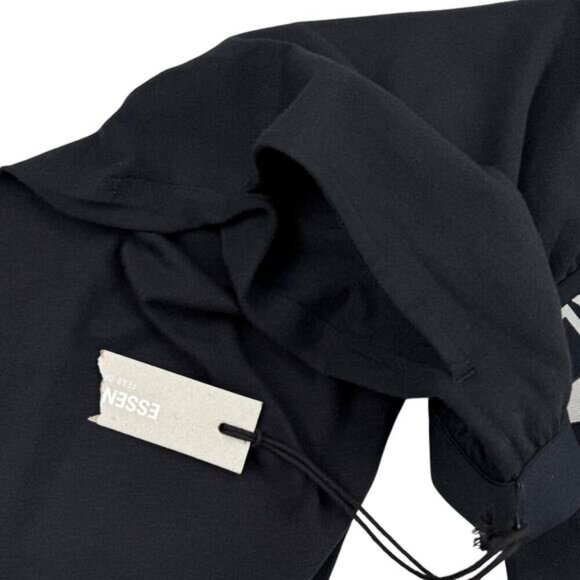 NWT ESSENTIALS Fear Of God Black Lightweight Men's Lounge Pant Size Small - Picture 7 of 8